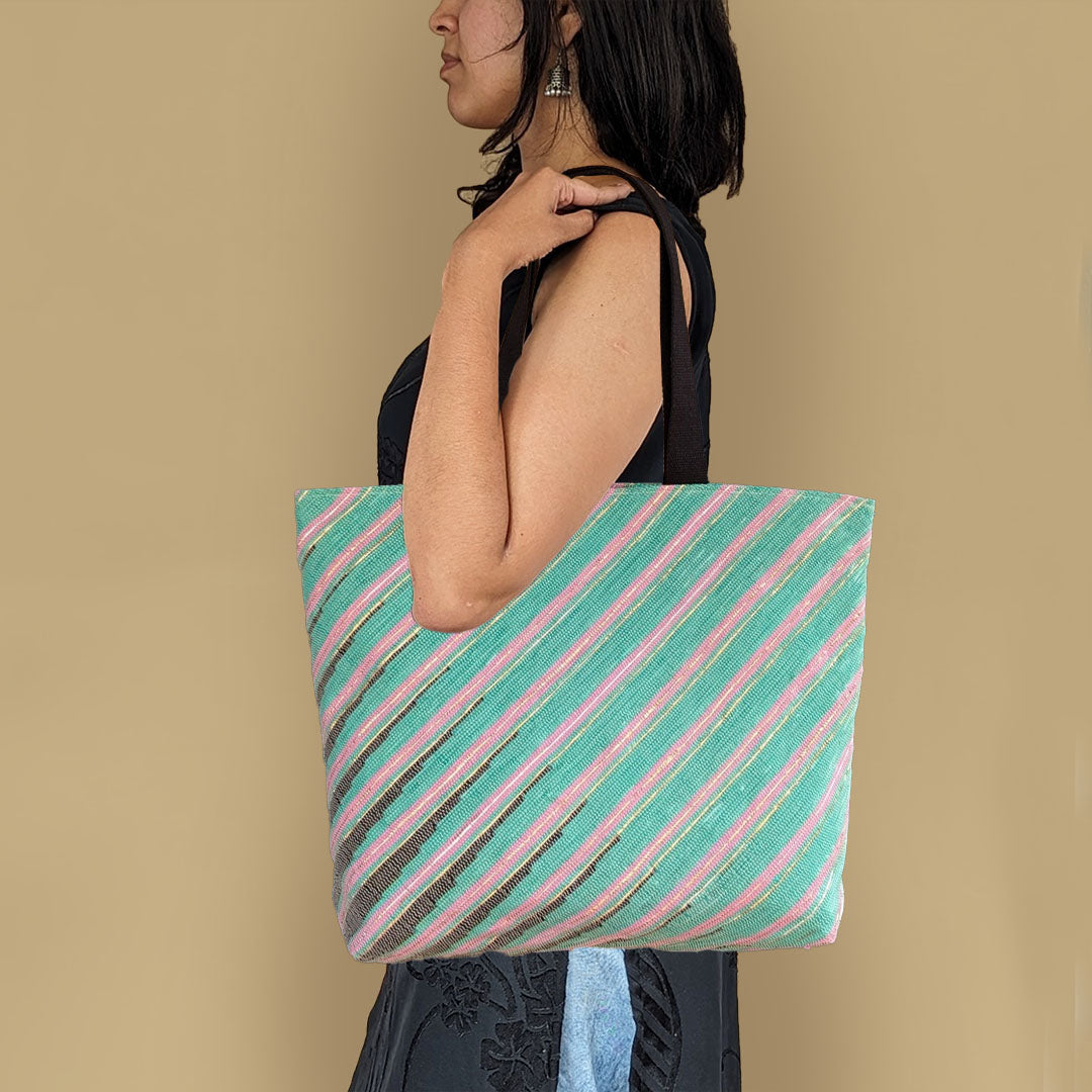 Beach Bags reCharkha The EcoSocial Tribe