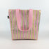 Shimmery Pink Yellow Golden Upcycled Handwoven Shop N Go (SNG1124-005) PS_W