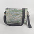 Shimmery Silver Green Upcycled Handwoven Sling Bag (SI0325-014) PS_W