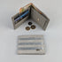Shimmery Silver White Striped Upcycled Handcrafted Wallet (W0225-002) PS_W