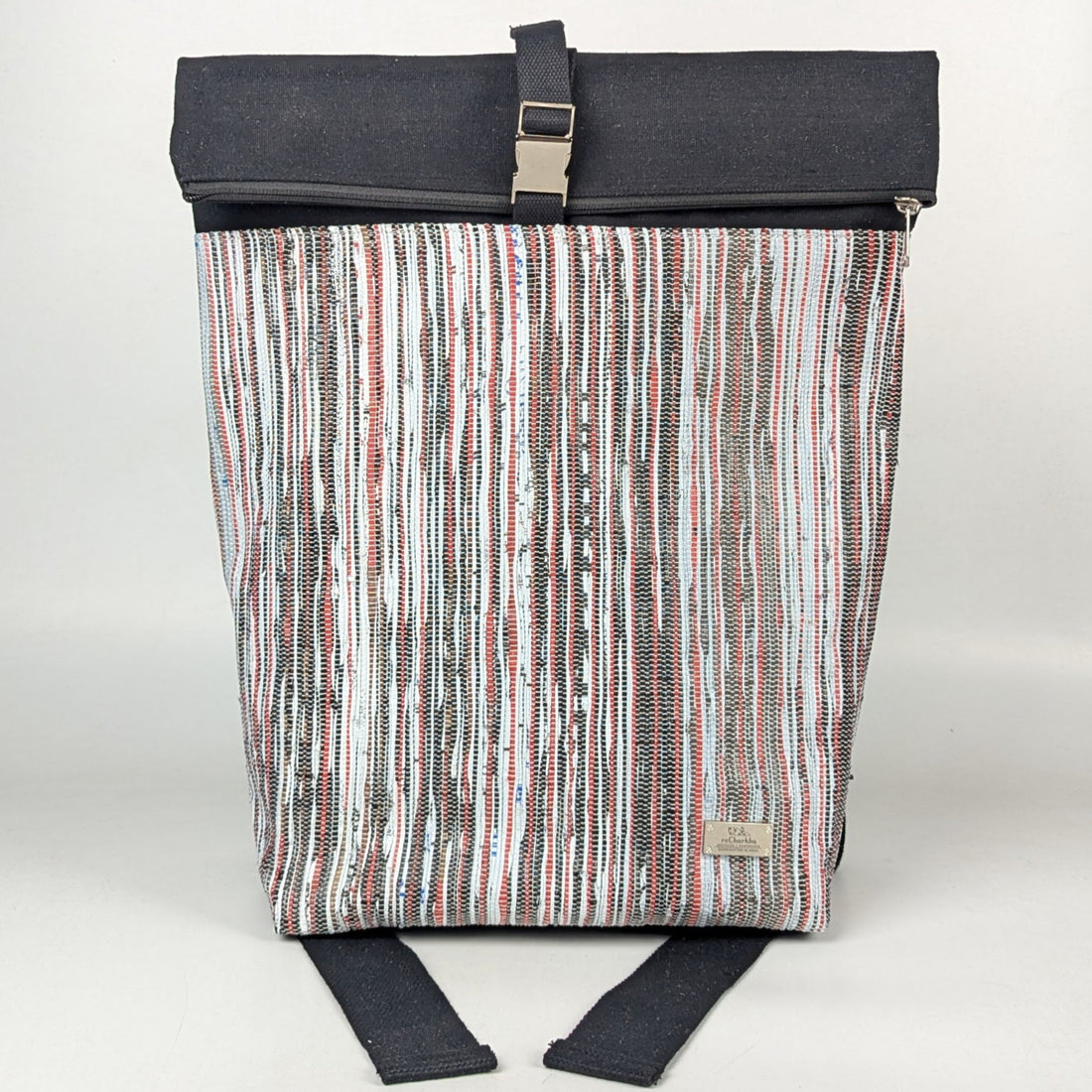 Upcycled Handcrafted Spartan Backpack (SBP0925-019) PS_W