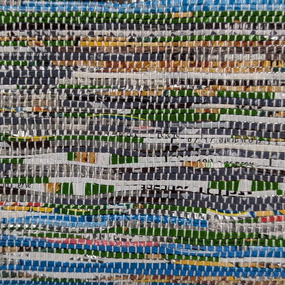 Upcycled Handcrafted Trapeze Clutch (TC1225-002)