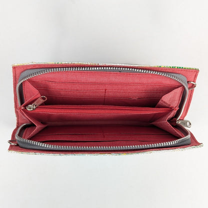 Upcycled Handcrafted Trapeze Clutch (TC1225-013)
