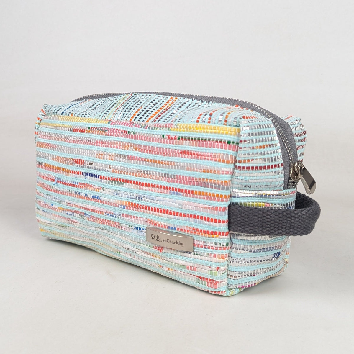 Upcycled Handcrafted Travel Pouch (TK0326-009) PS_W