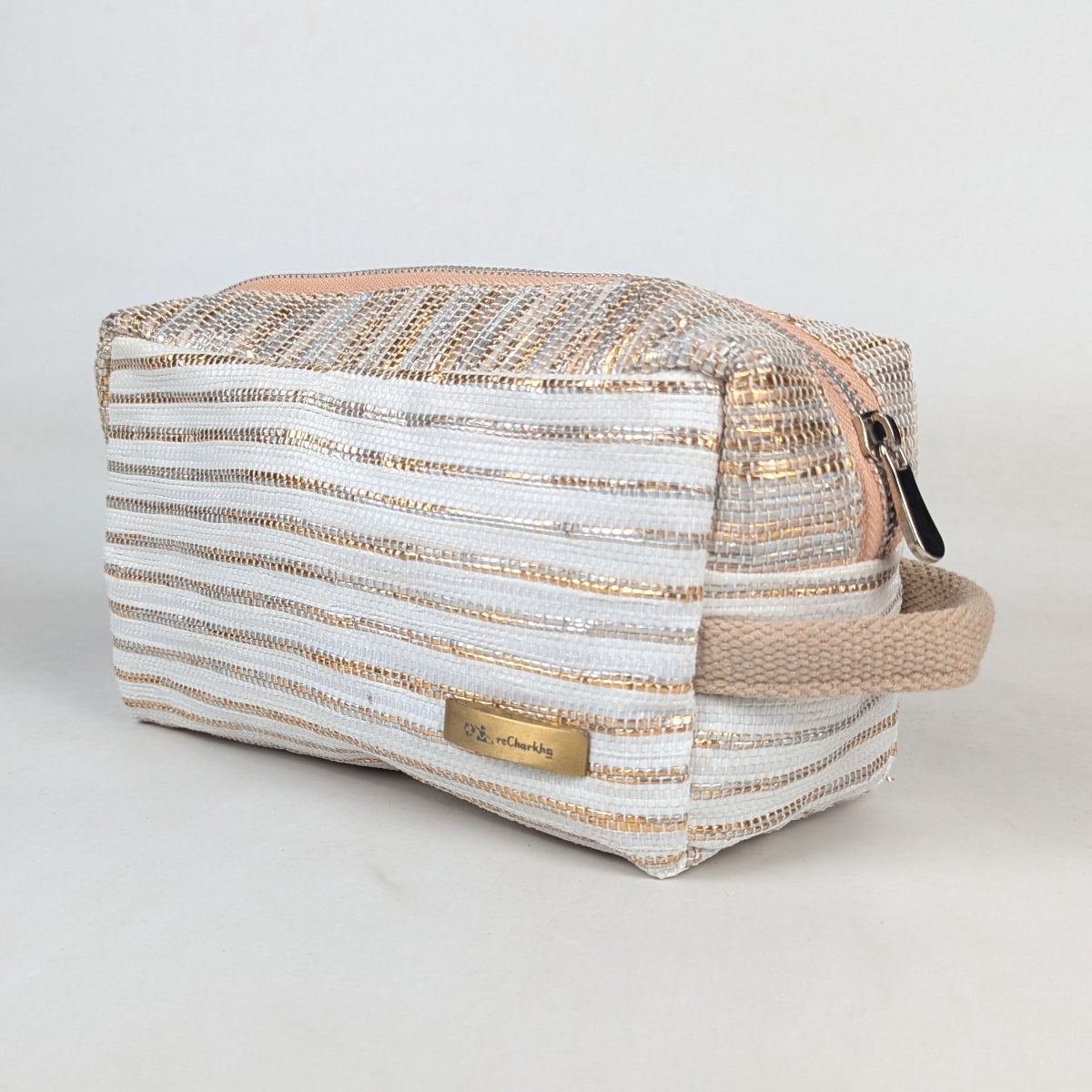 Upcycled Handcrafted Travel Pouch (TK0326-011) PS_W