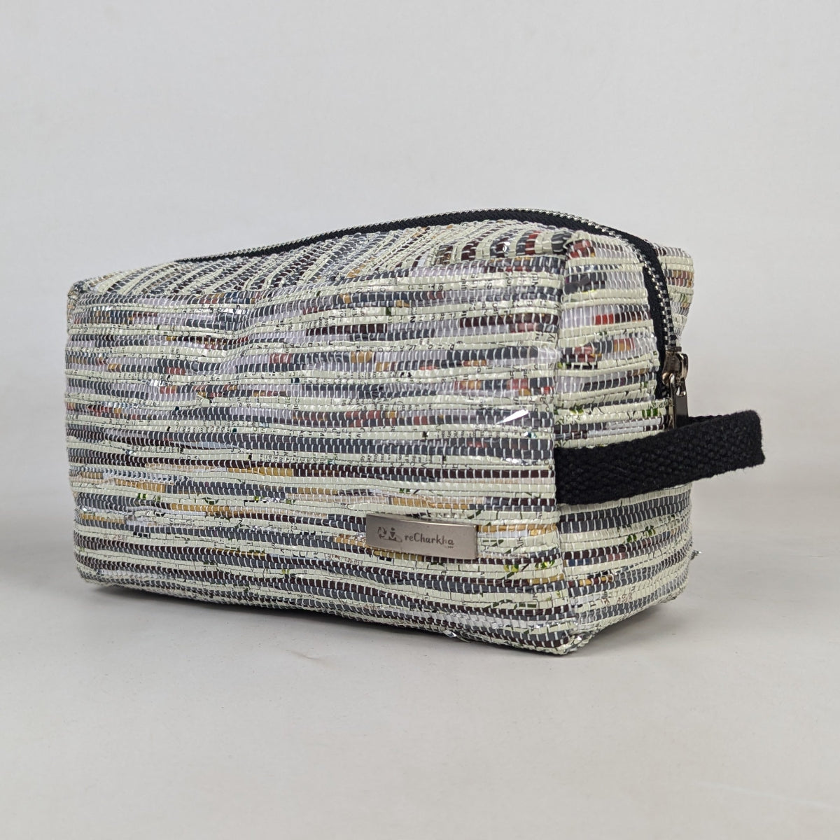 Upcycled Handcrafted Travel Pouch (TK0326-015) PS_W