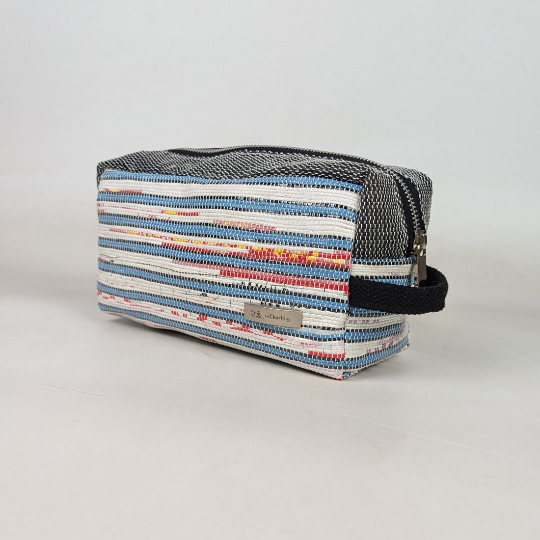 Upcycled Handcrafed Travel Pouch (TK0326-023) PS_W