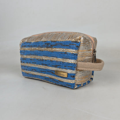 Upcycled Handcrafed Travel Pouch (TK0326-027) PS_W