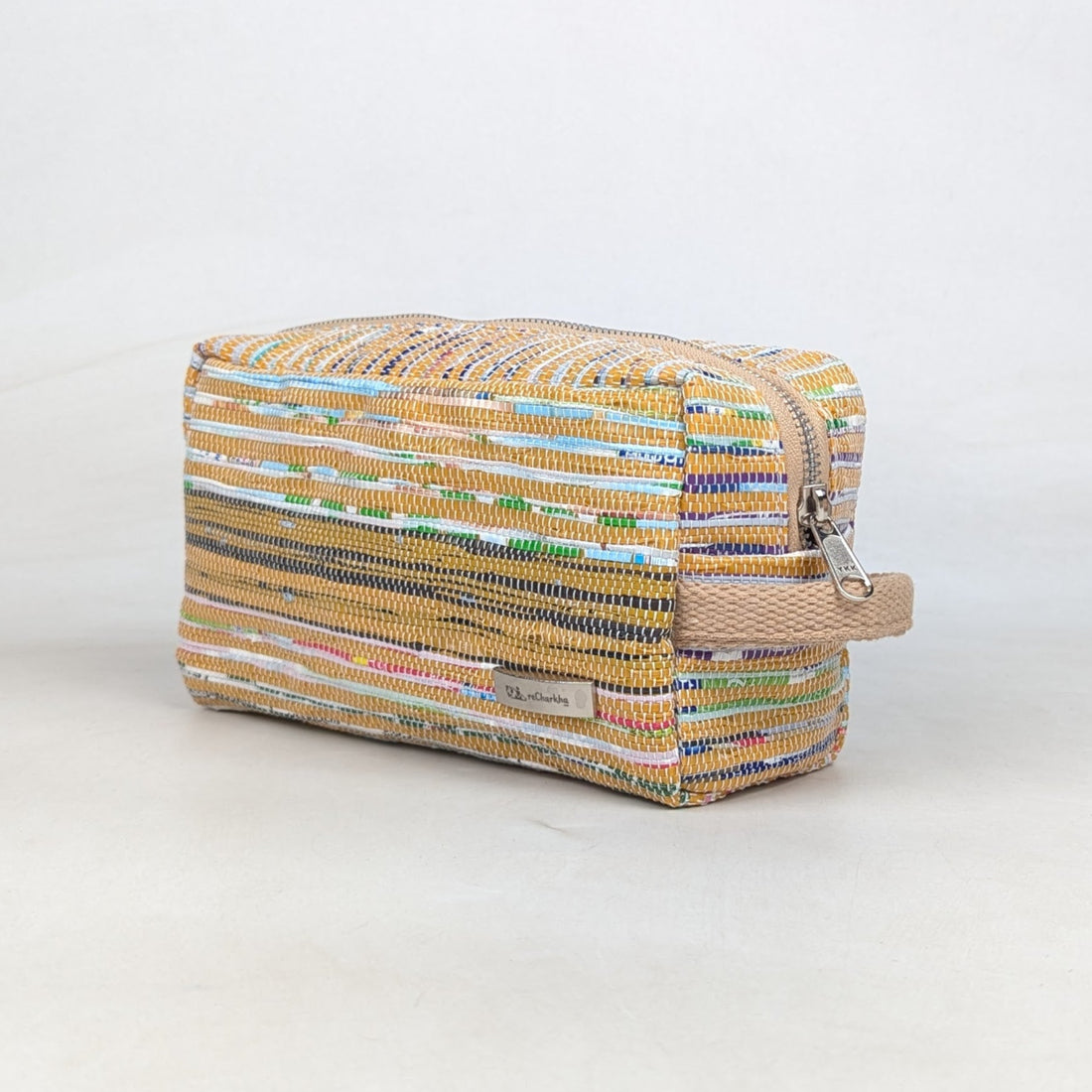 Upcycled Handcrafted Travel Pouch (TK0526-021) PS_W