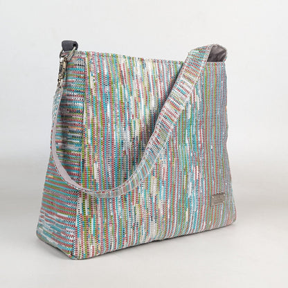 Upcycled Handcrafted Trapeze Tote (TT0126-005) PS_W