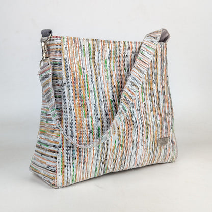 Upcycled Handcrafted Trapeze Tote (TT0126-006) PS_W