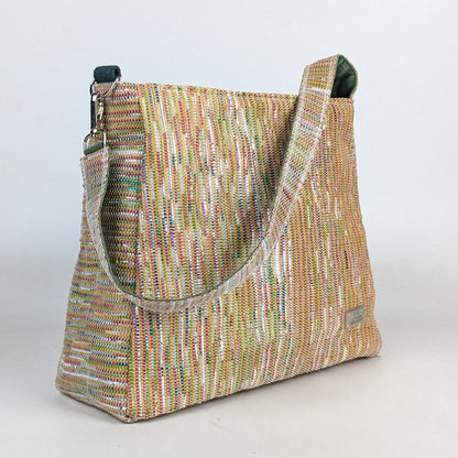 Upcycled Handcrafted Trapeze Tote (TT0126-008) PS_W