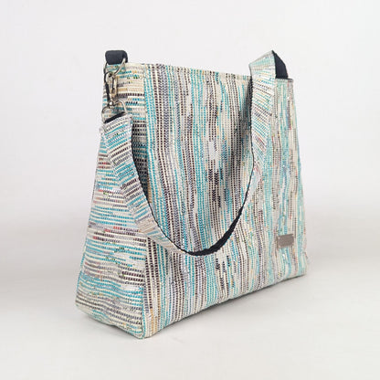 Upcycled Handcrafted Trapeze Tote (TT0226-001) PS_W