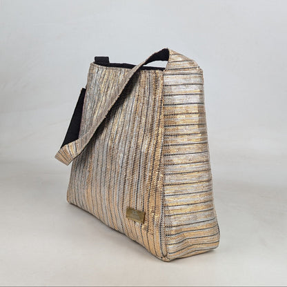 Premium Upcycled Handcrafted Trapeze Tote (TT0626-008) PS_W