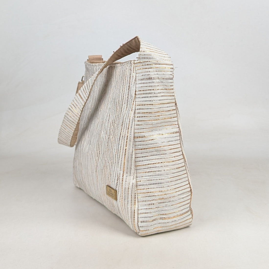 Premium Upcycled Handcrafted Trapeze Tote (TT0626-009) PS_W