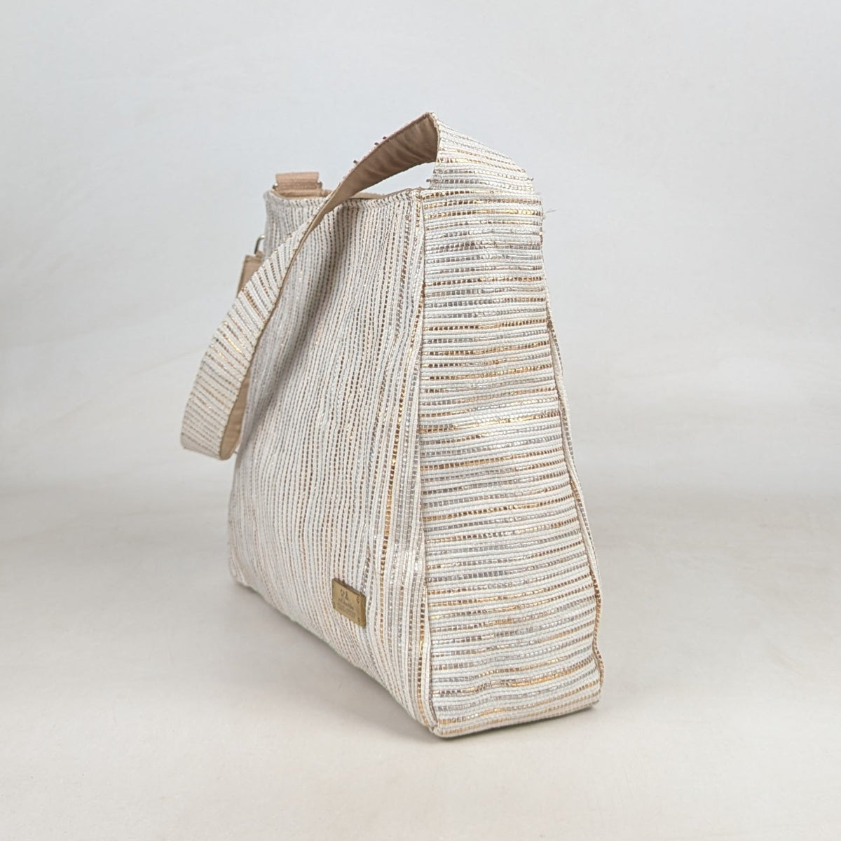 Premium Upcycled Handcrafted Trapeze Tote (TT0626-009) PS_W