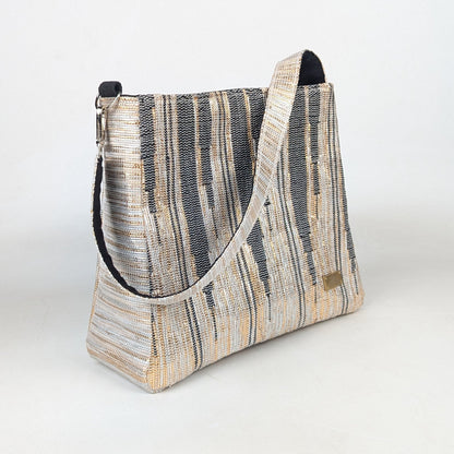 Upcycled Handcrafted Designer Trapeze Tote (TTD0326-004) PS_W