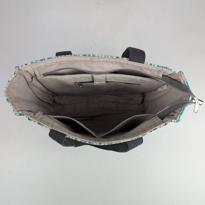 Upcycled Handcrafted Urban Tote (UT0126-001) [for 14" laptop] PS_W