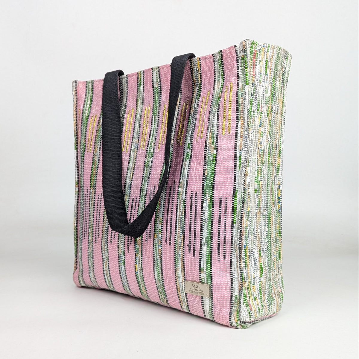 Upcycled Handcrafted Urban Tote (UT0126-002) [for 14" laptop] PS_W