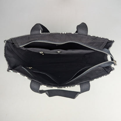 Upcycled Handcrafted Urban Tote (UT0126-003) [for 14" laptop] PS_W