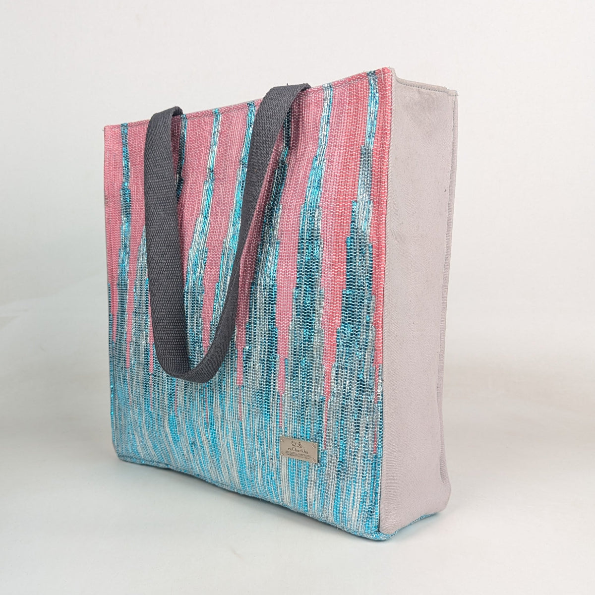Upcycled Handcrafted Urban Tote (UT0226-004) [for 14" laptop] PS_W