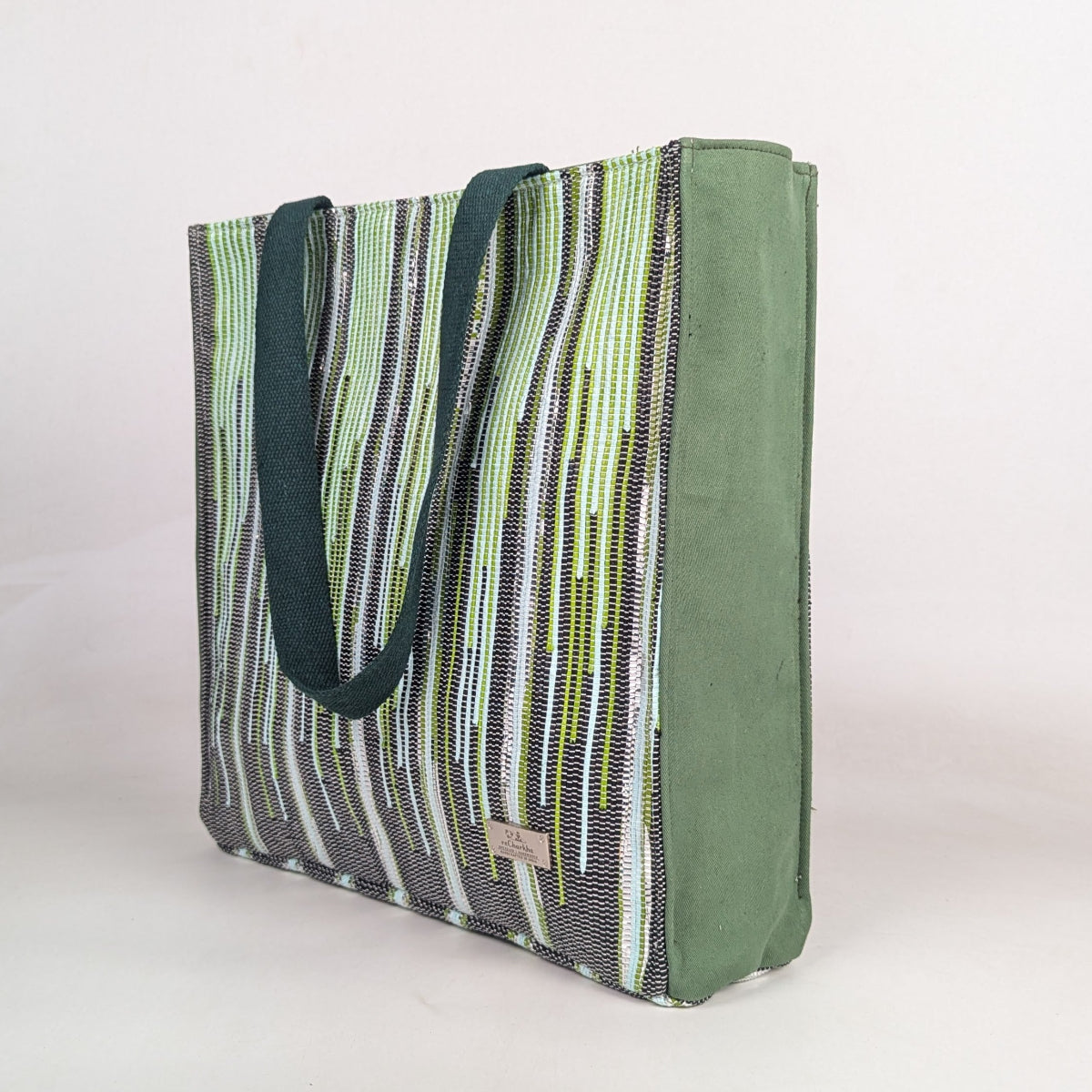 Upcycled Handcrafted Urban Tote (UT0226-005) [for 14" laptop] PS_W