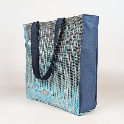 Upcycled Handcrafted Urban Tote (UT0326-002) [for 14" laptop] PS_W