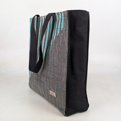 Upcycled Handcrafted Urban Tote (UT0626-007) [for 14" laptop]