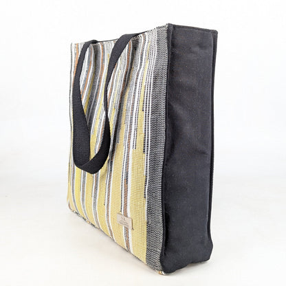 Upcycled Handcrafted Urban Tote (UT0626-012) [for 14" laptop]