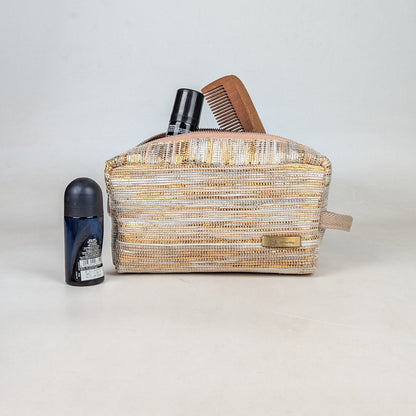 Upcycled Handcrafed Travel Pouch (TK0326-022) PS_W