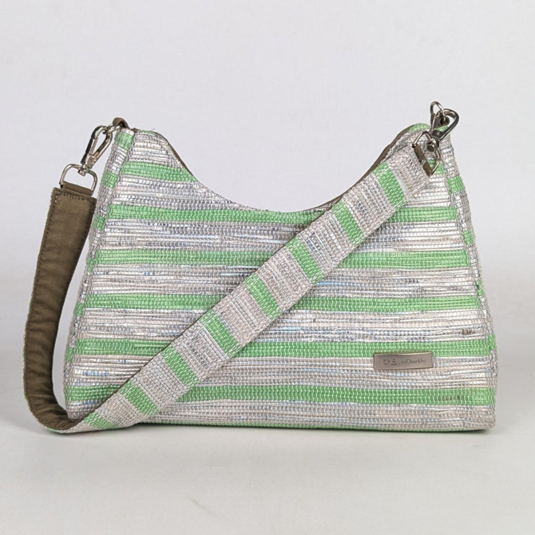 Upcycled Handcrafted Baguette Bag (BTB0226-001) PS_W