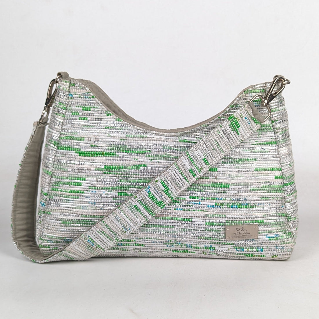 Upcycled Handcrafted Baguette Bag (BTB0226-004) PS_W