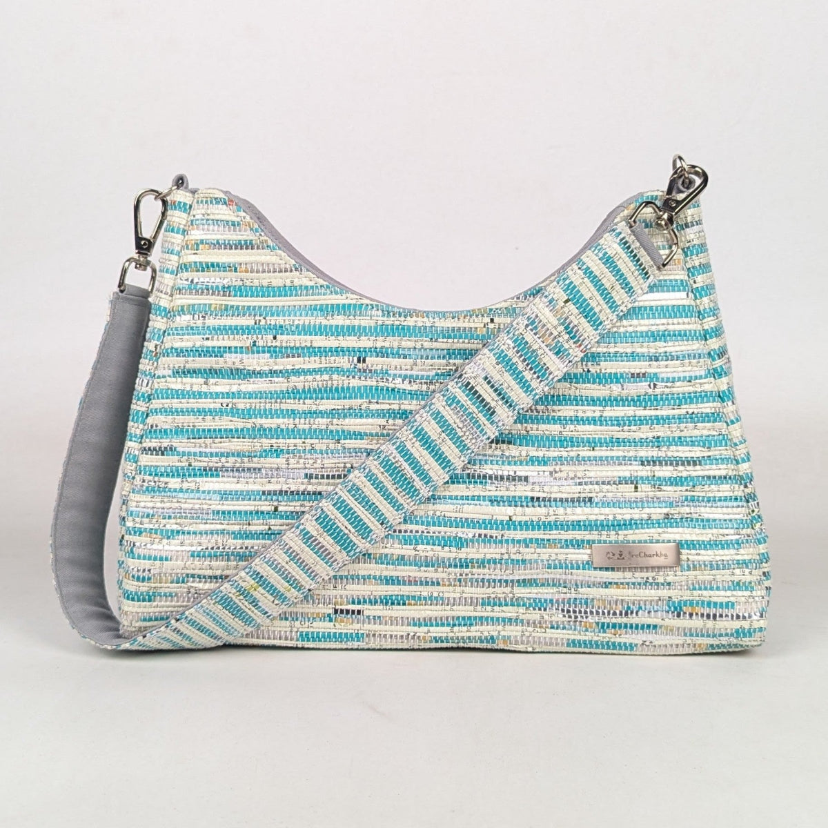 Upcycled Handcrafted Baguette Bag (BTB0226-013) PS_W