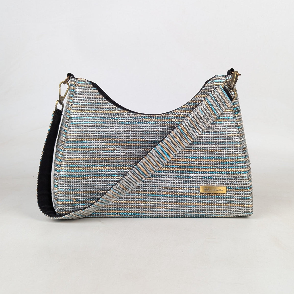 Upcycled Handcrafted Baguette Bag (BTB0526-001) PS_W