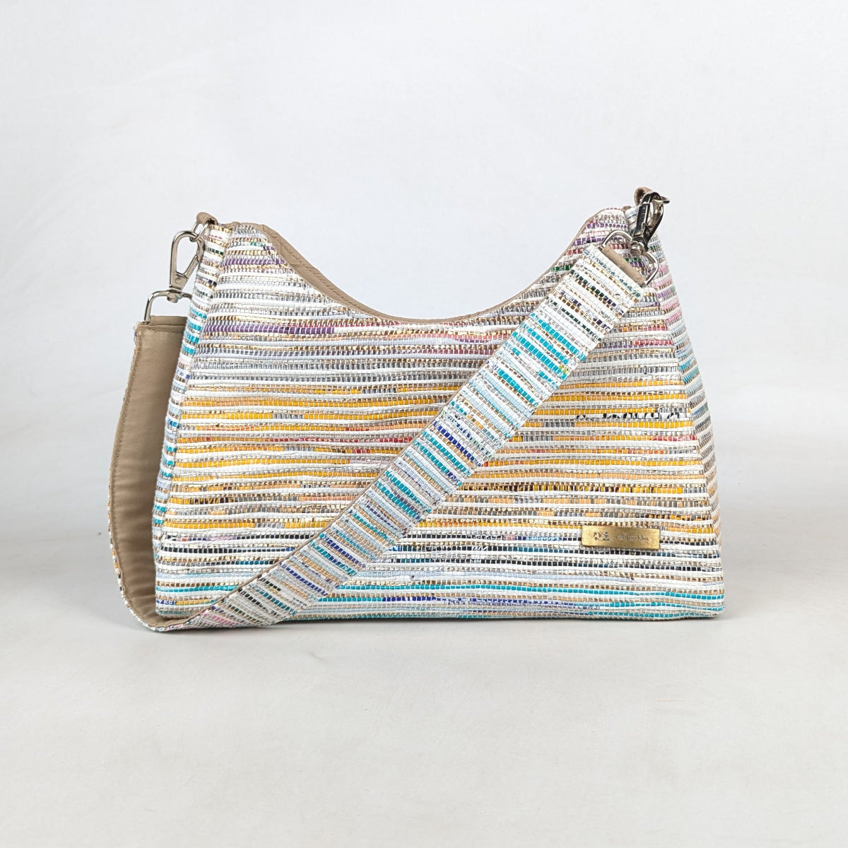 Upcycled Handcrafted Baguette Bag (BTB0526-004) PS_W
