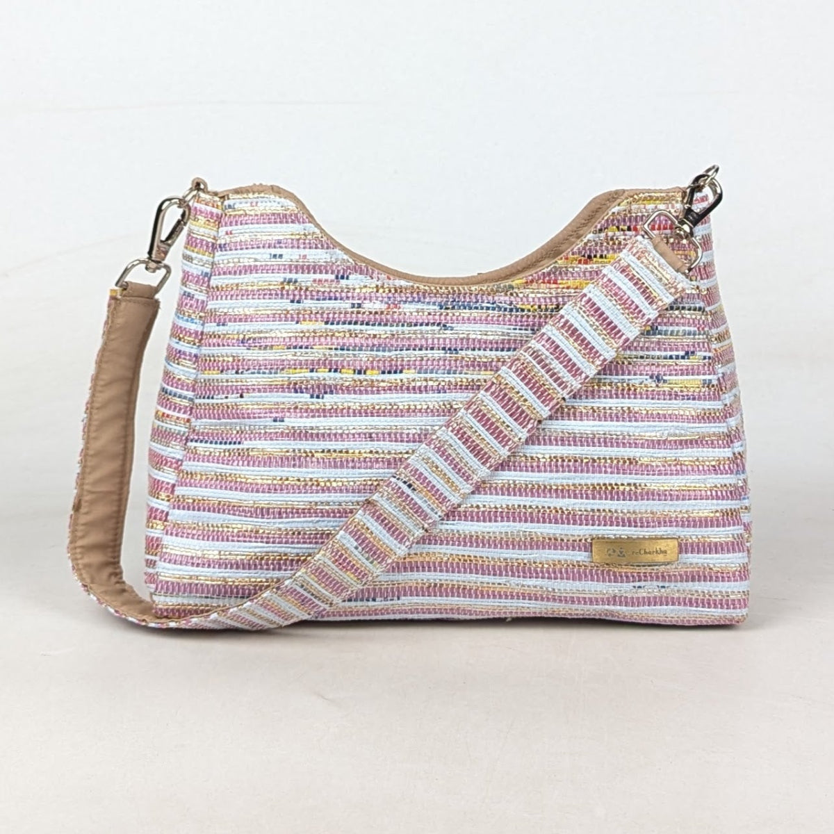 Upcycled Handcrafted Baguette Bag (BTB0826-006) 