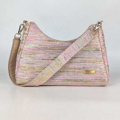 Upcycled Handcrafted Baguette Bag (BTB0925-004) PS_W