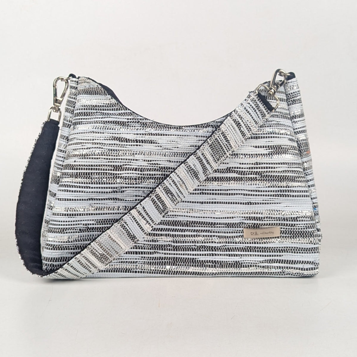 Upcycled Handcrafted Baguette Bag (BTB1025-008) PS_W