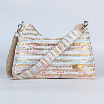 Upcycled Handcrafted Baguette Bag (BTB1125-004) PS_W