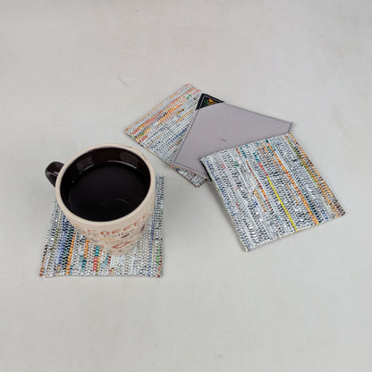 Upcycled Handcrafted Coaster (C0626-001) PS_W