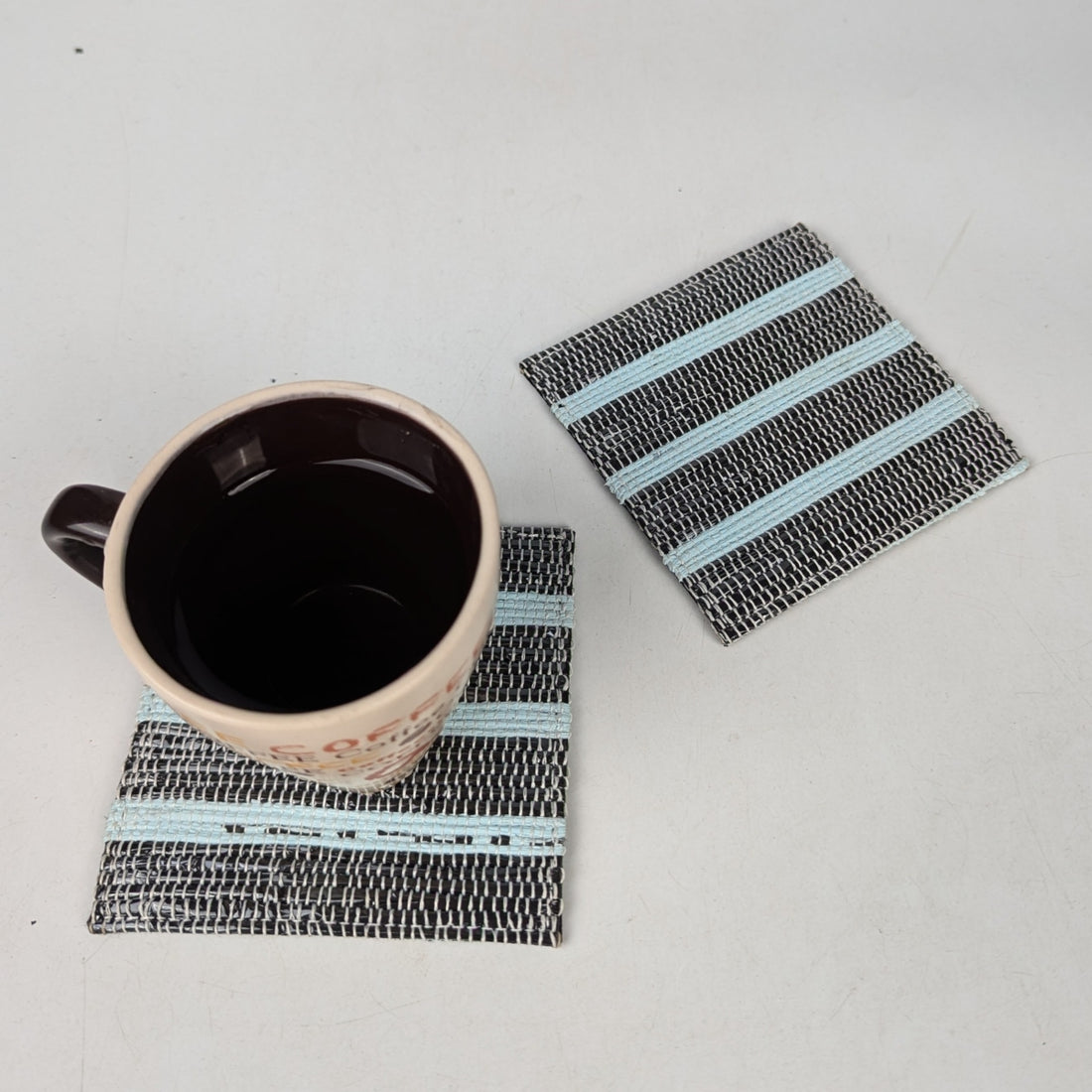 Upcycled Handcrafted Coaster (C0825-009) PS_W