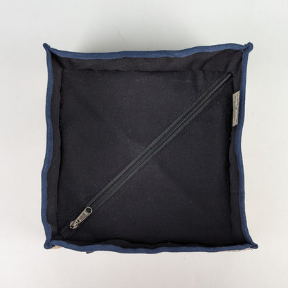 Upcycled Handcrafted Collapsible Storage Basket Small (CSBS1225-001) PS_W