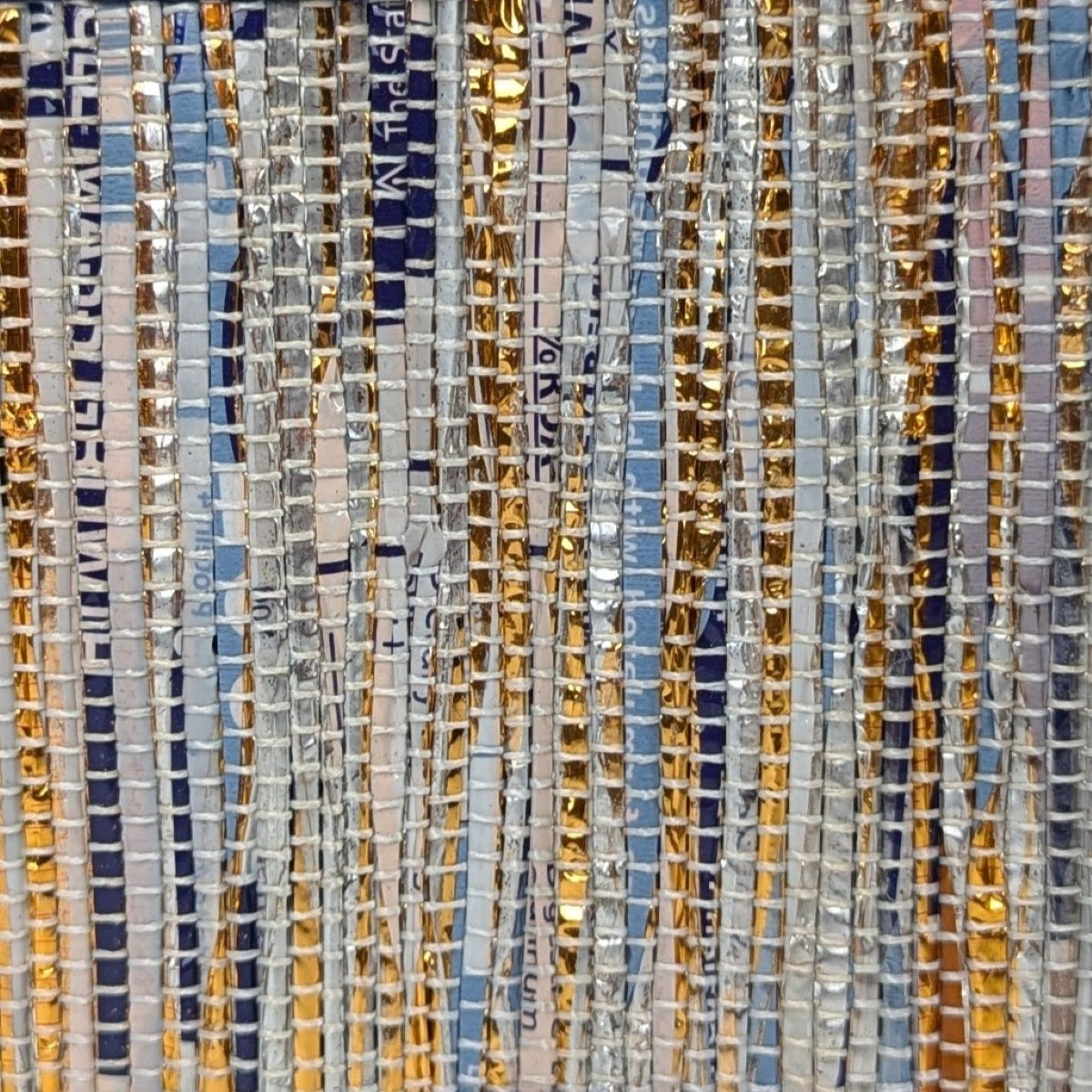 Upcycled Handcrafted Collapsible Storage Basket Small (CSBS1225-001) PS_W