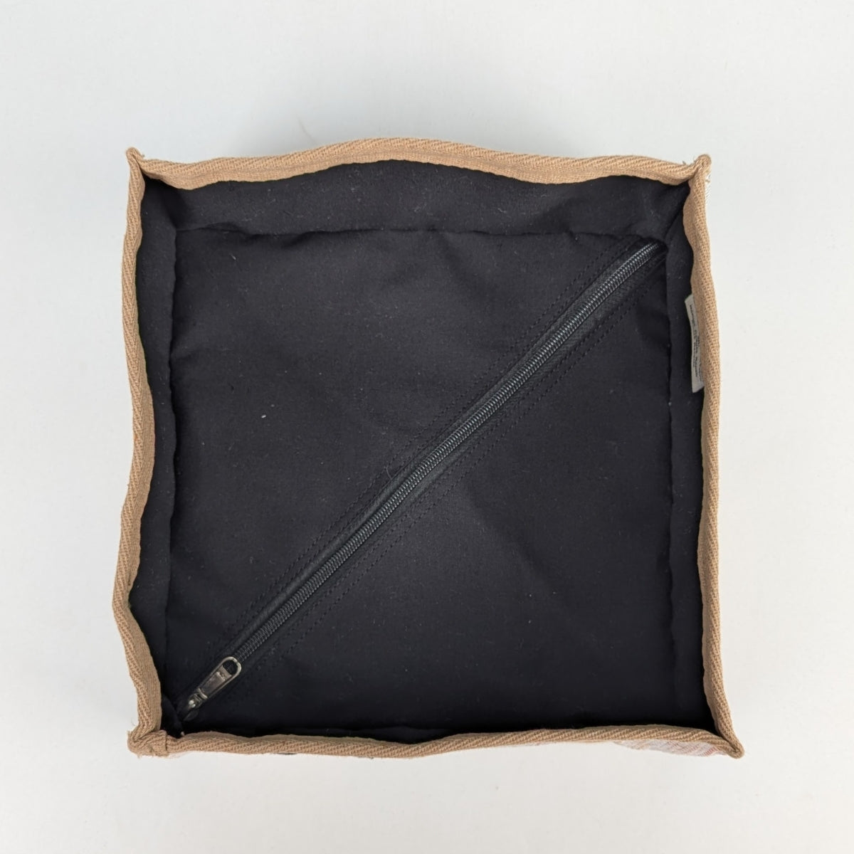 Upcycled Handcrafted Collapsible Storage Basket Small (CSBS1225-007) PS_W