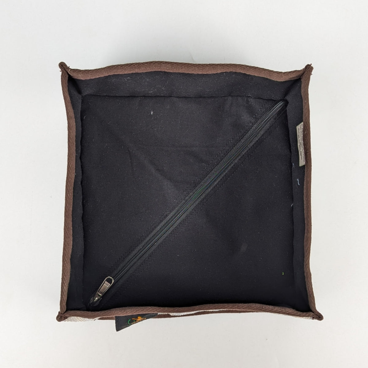 Upcycled Handcrafted Collapsible Storage Basket Small (CSBS1225-008) PS_W