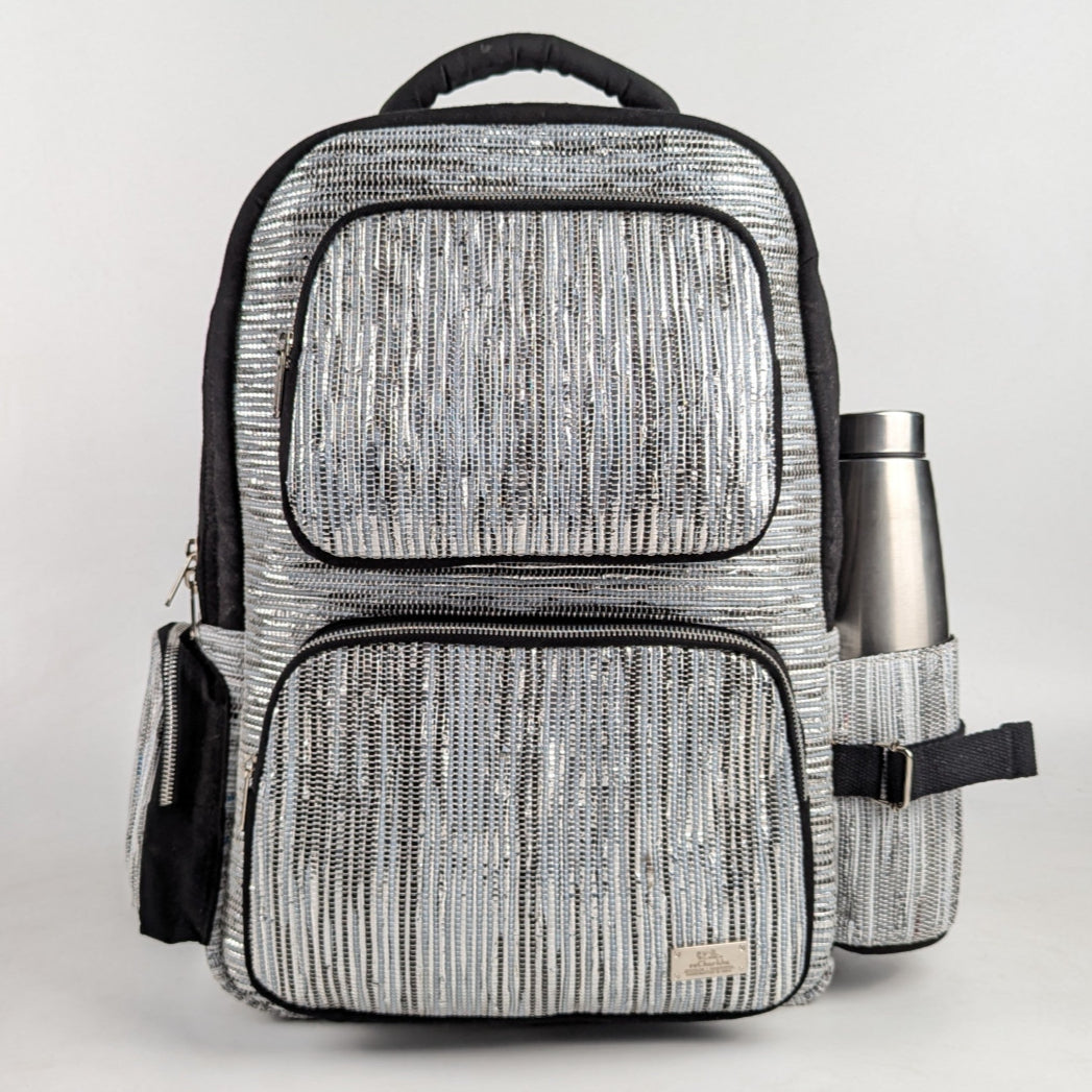 Upcycled Handcrafted Commuter Backpack (CBP0425-003)