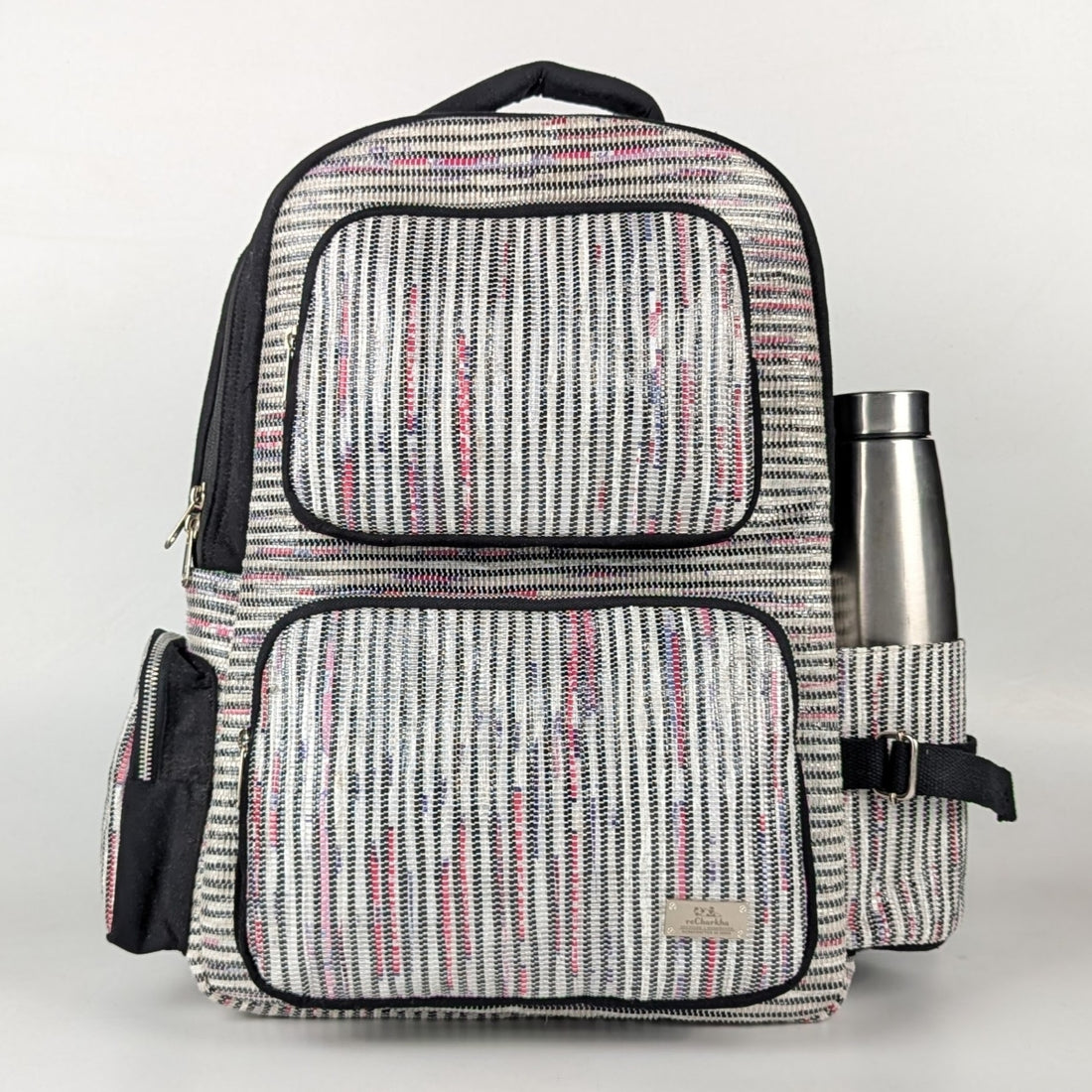 Upcycled Handcrafted Commuter Backpack (CBP0625-005)