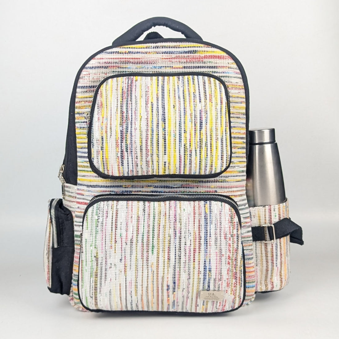 Upcycled Handcrafted Commuter Backpack (CBP0825-001)