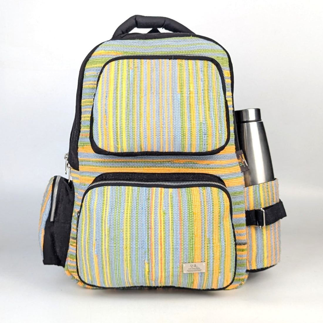 Upcycled Handcrafted Commuter Backpack (CBP1025-004)