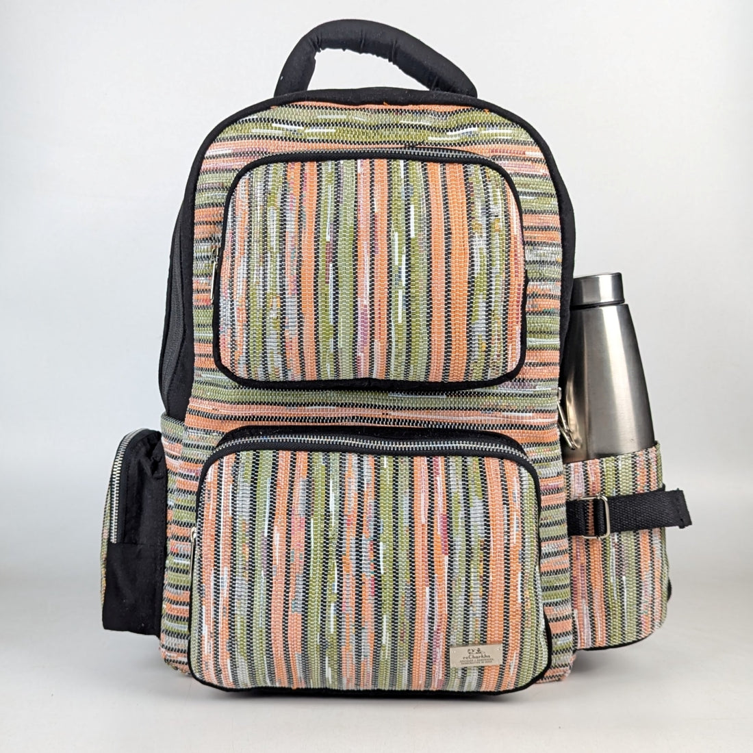Upcycled Handcrafted Commuter Backpack (CBP1025-009)